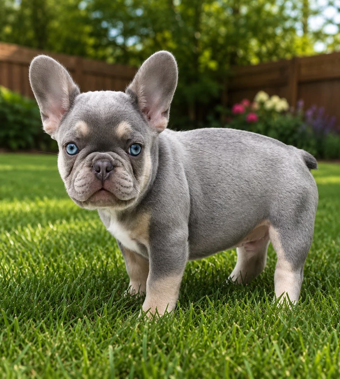 Poppy — Cream Fluffy French Bulldog